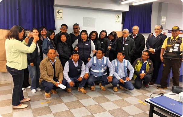 Equipe em capacitação corporativa